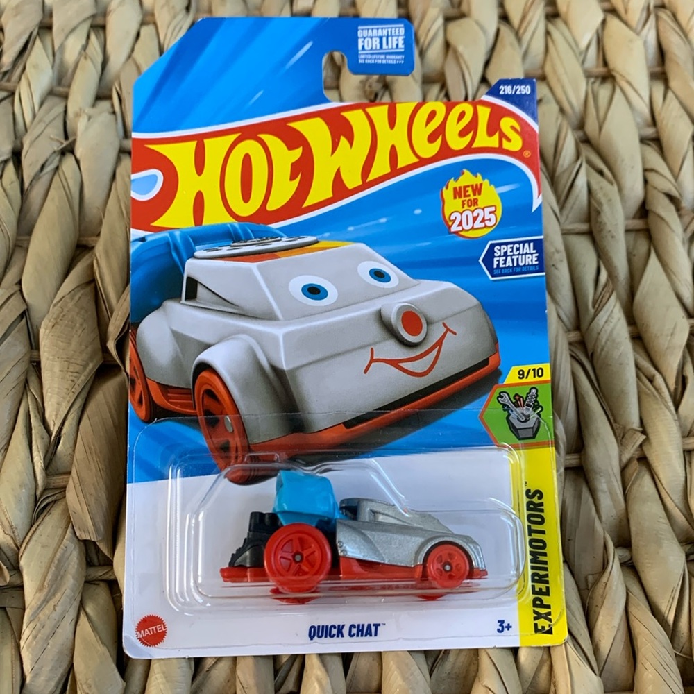 Hot Wheels Fisher Price Quick Chat Telephone Dial Rotary Phone Car Hotwheels 🆕